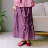 Phara Skirt Purple Wine