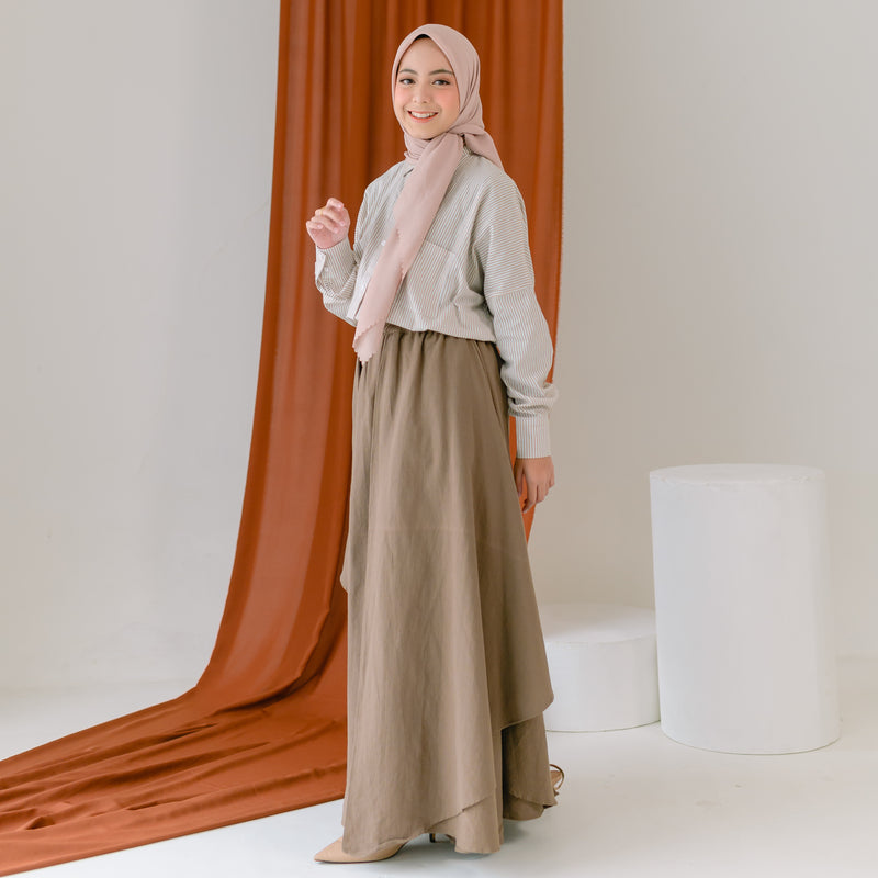 Theena Skirt Soft Brown