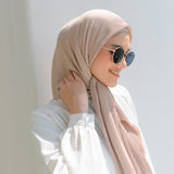 Geya Pleats Square (Segiempat Plisket) Creamy