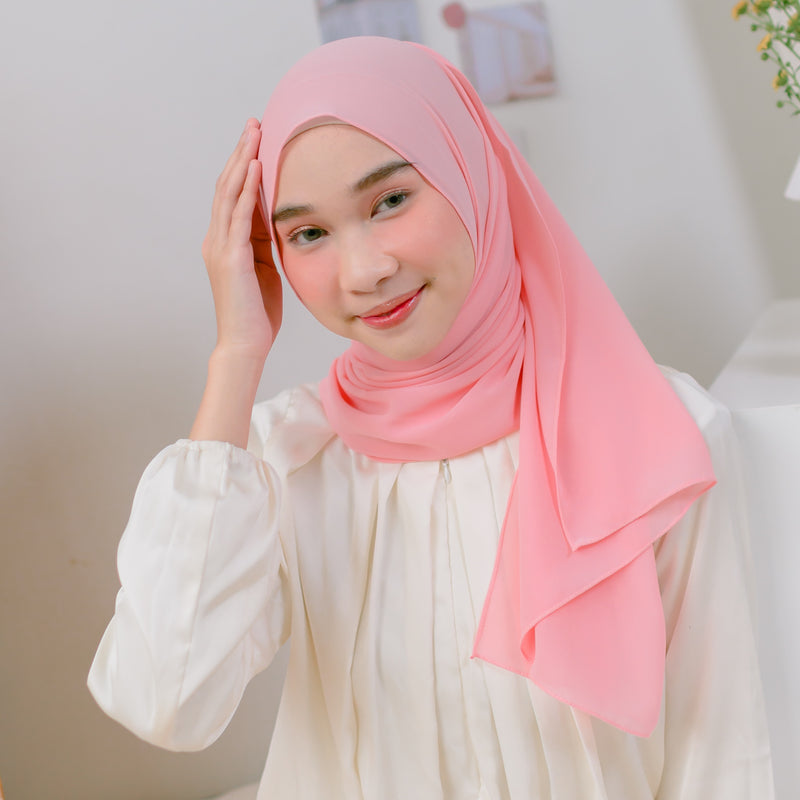 Bawal Shawl (Pashmina Ceruti Babydoll) Cotton Candy