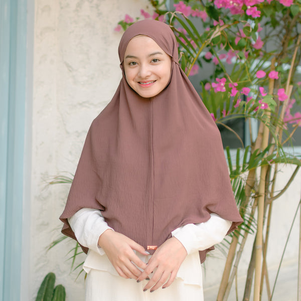 Biyya Instan (Bergo Crinkle) Dusty Taro