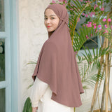 Biyya Instan (Bergo Crinkle) Dusty Taro