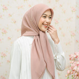 Viona Paris Square (Hijab Swarovski) Pink Pastel