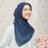 Viona Paris Square (Hijab Swarovski) Navy